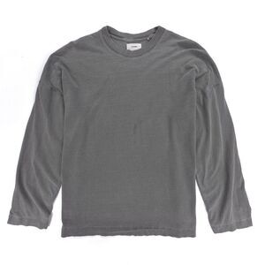 JOAH BROWN Vintage Oversized Long Sleeve Cotton Crew Minimal Clean Girl 90s Y2k